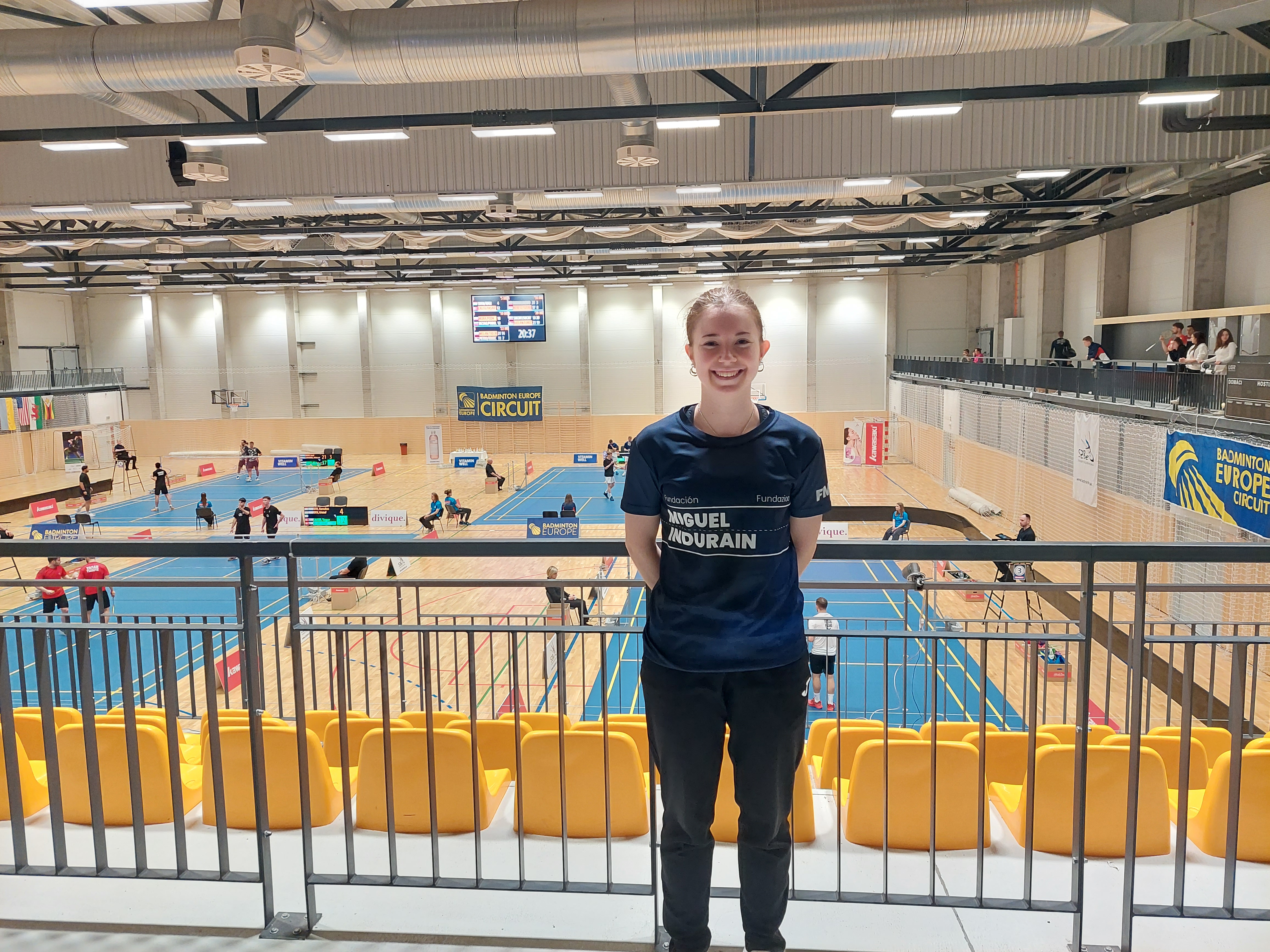 Amaia Torralba alcanza los cuartos de final en Bratislava